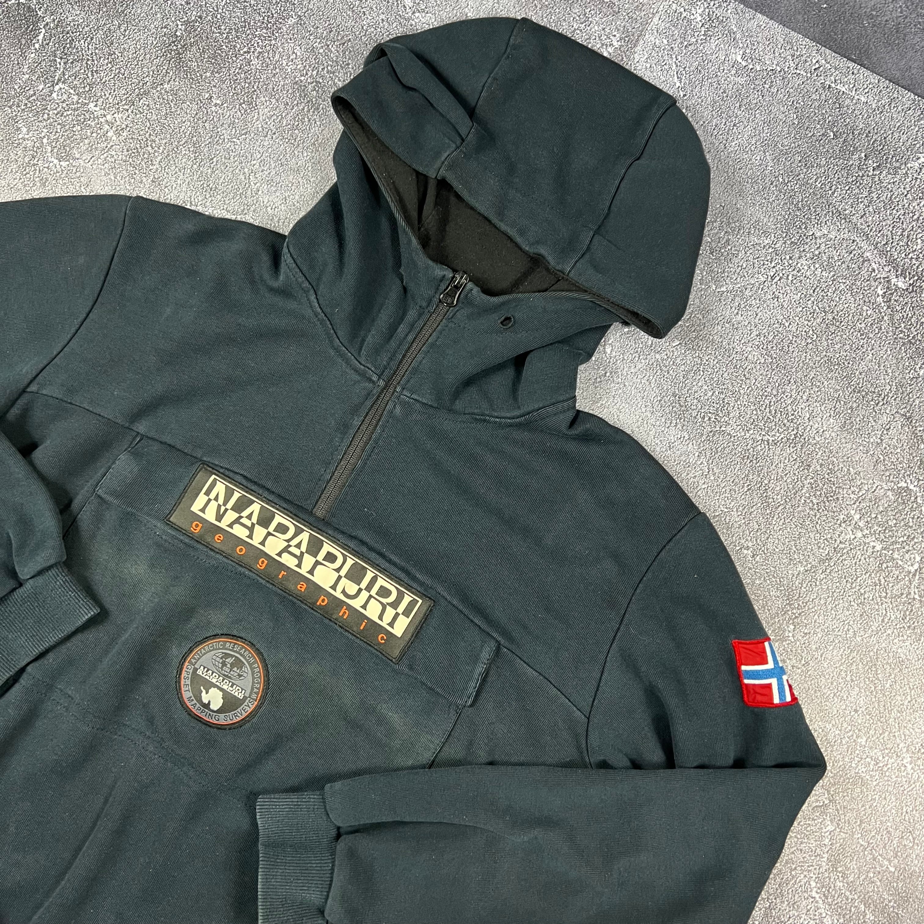 Napapijri Halfzip Hoodie (L)